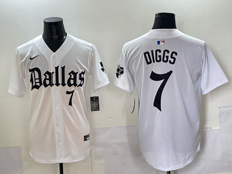 Men Dallas Cowboys #7 Diggs white Nike 2025 NFL Jersey 02->dallas cowboys->NFL Jersey